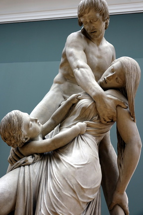EZS1407 (868 visites) Mathieu Kessels - Scène du déluge (1832 - 1835) EZS1407