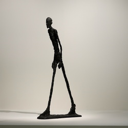 Prague - Exposition Giacometti Galerie Nationale (Veletržní palác)