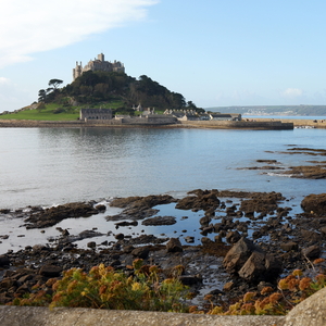 Cornouailles - Trlissick garden - St Mawes - St Michael's Mount - Minack Theatre